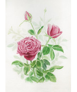 Three Red Roses, A. Rose Designs note card - $5.95