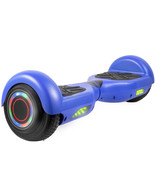 MEGA-SGW66-BLU-BT-2 Hoverboard in Blue with Bluetooth Speakers - $178.05