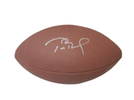 Tom Brady Signed Full Size NFL Football Unreal Candy Promo BECKETT Bucs Pats image 1