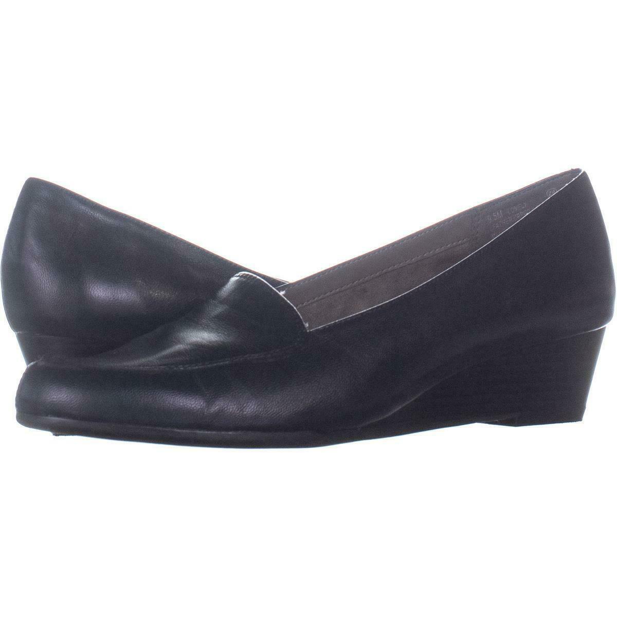 airabell slip wedge loafers
