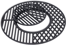 Cast Iron Round Grill Grate 21.5&quot; for Weber 22.5&quot; Inch Kettle Performer ... - $89.17