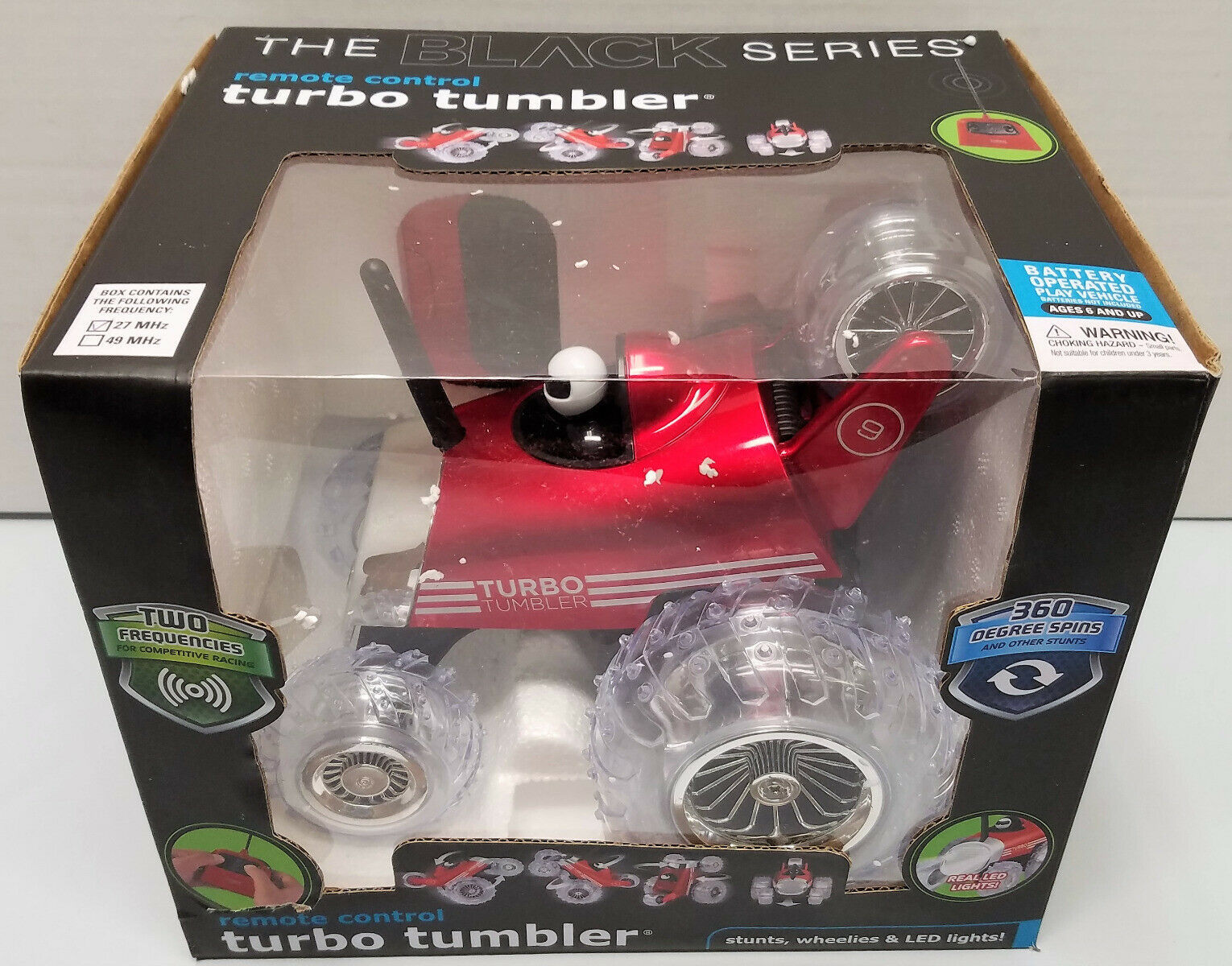 rolling tumbler remote control car