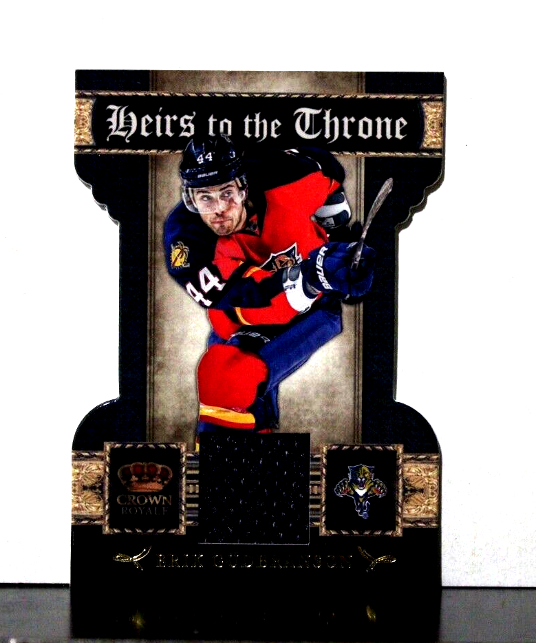 Primary image for 2011-12 Panini Crown Royale Erik Gudbranson #30 Heirs To the Throne Game Jersey