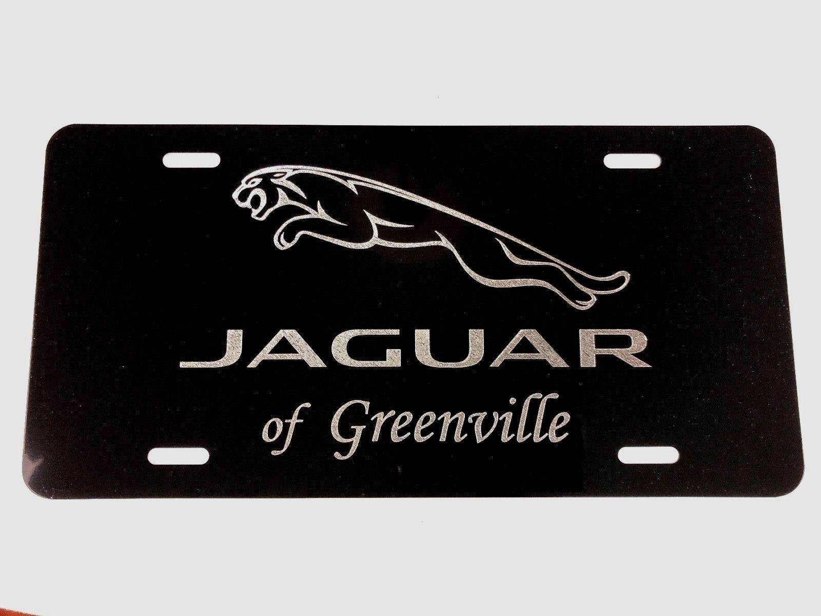 Custom Dealership Logo Diamond Etched on Aluminum License Plate Qty. 25
