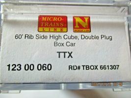 Micro-Trains # 12300060 TTX 60' High Cube Box Car (Cancer Awareness) N-Scale image 6