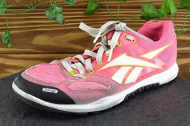 Reebok Youth Girls Shoes Size 6.5 M Pink Crossfit Mesh - $19.49