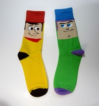 Disney Toy Story Woody and Buzz Disneyland Cast Exclusive Pixar Fest Adult Socks - $11.99