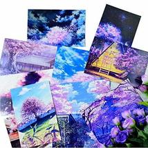 Greeting Card Japanese Style Postcard Collection Set Hand Set of 12 - $17.26