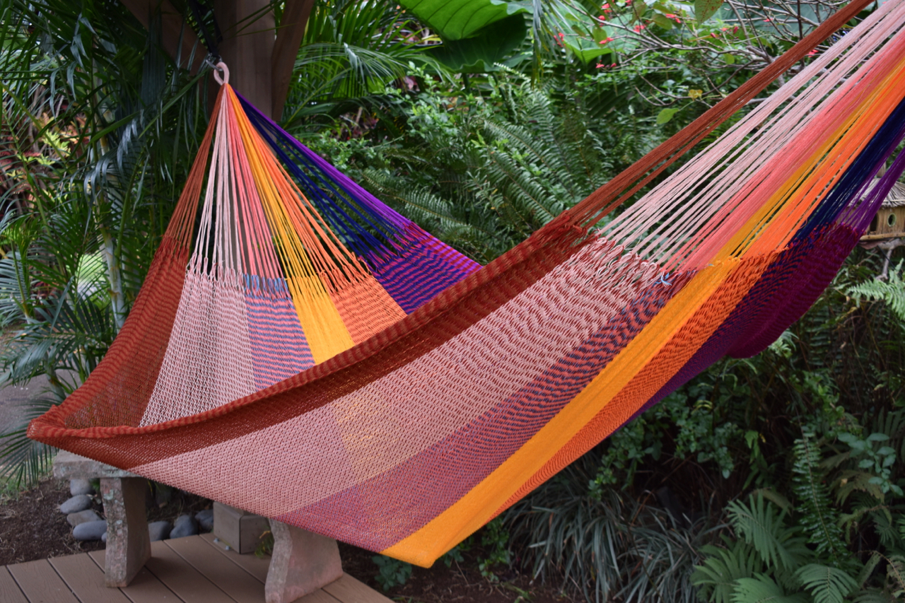 Handwoven Thai Hammock Weather Resiliant FREE Shipping from Maui