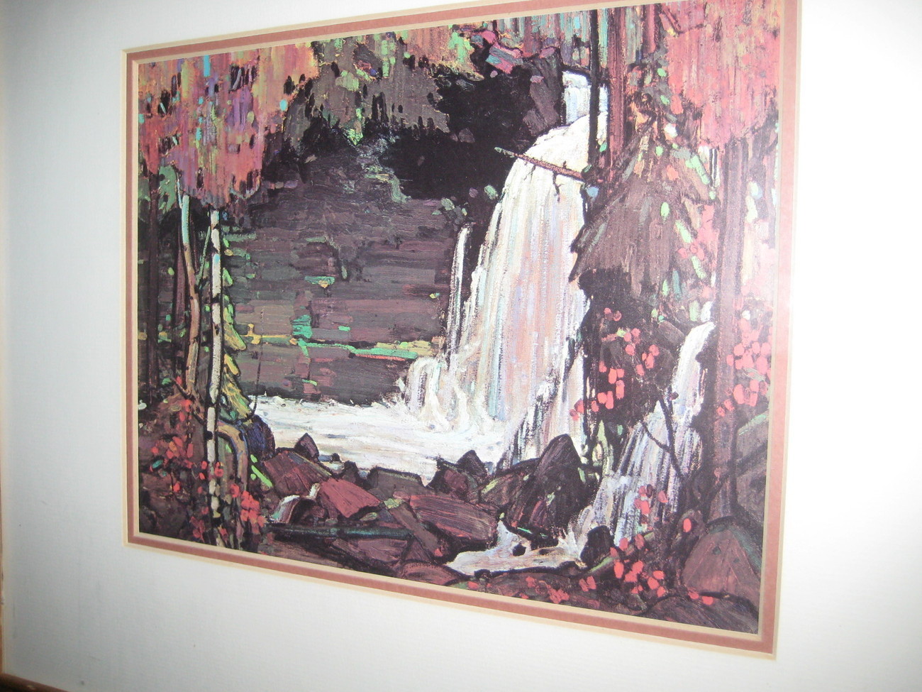 Tom Thomson Woodland Waterfall Framed Print - Art Prints