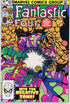 Fantastic Four #251 ORIGINAL Vintage 1983 Marvel Comics Negative Zone image 1