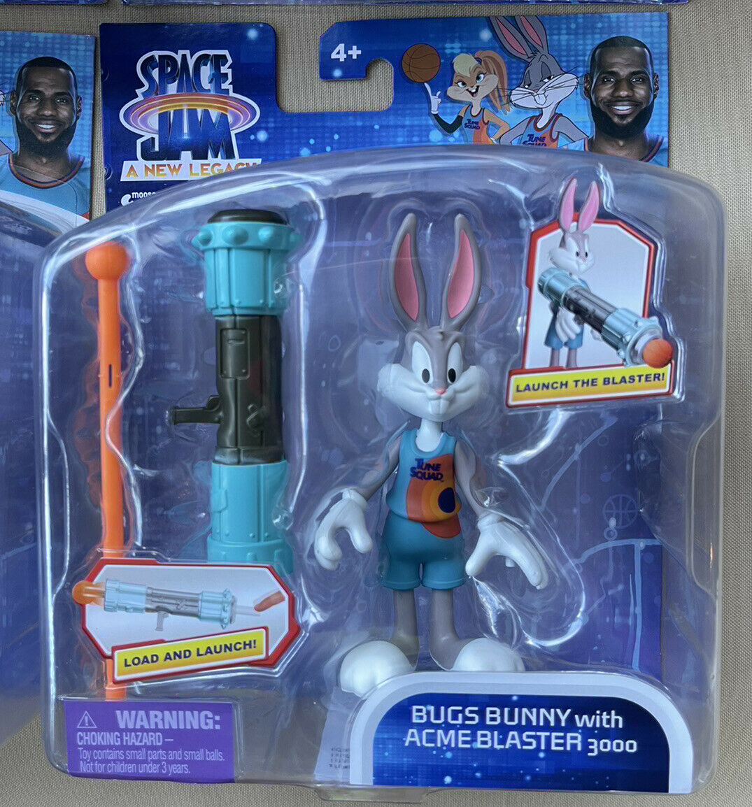 Space Jam A New Legacy Action Figures Lebron James Bugs Bunny Marvin ...