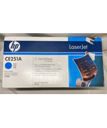 NEW! Genuine HP CE251A Cyan LaserJet Cyan Print Cartridge CP3525 - $49.99
