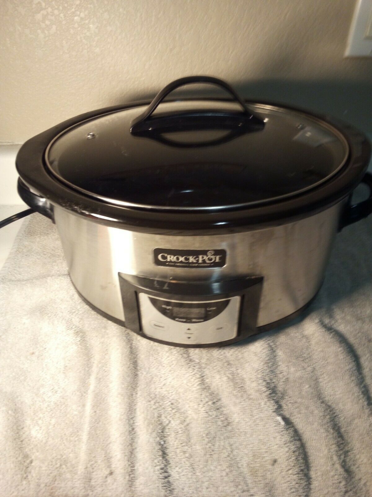 CROCK POT SLOW COOKER MODEL SCCPVC609-SS TYPE SC53 --FREE SHIP--VGC ...