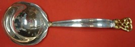 Celtic Weave Gold by Towle Sterling Silver Gravy Ladle 6 1/2" Serving Silverware - $127.71