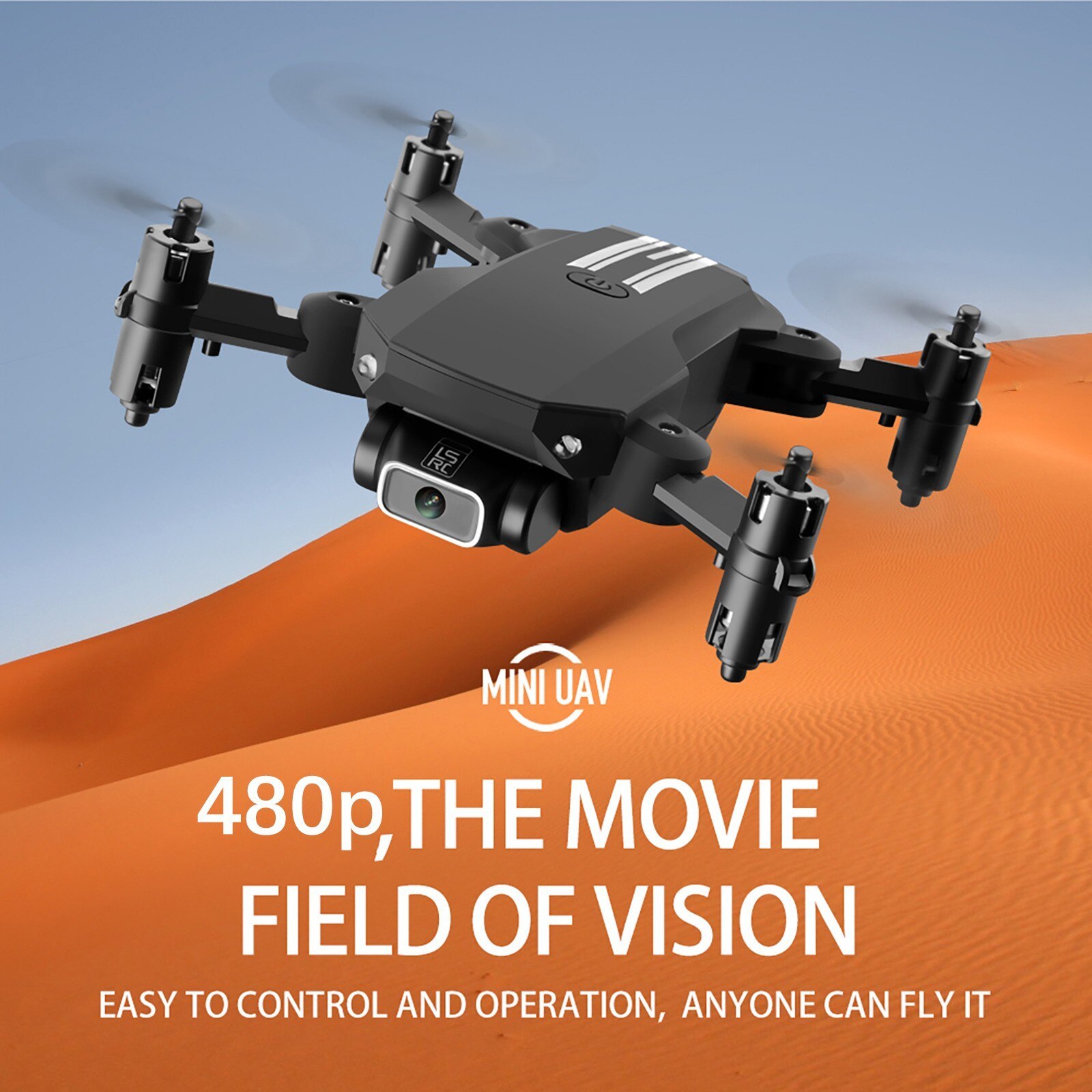 Lsrc Mini Drone 480p Hd Camera Rc Quadcopter Foldable Rc Drones Wifi