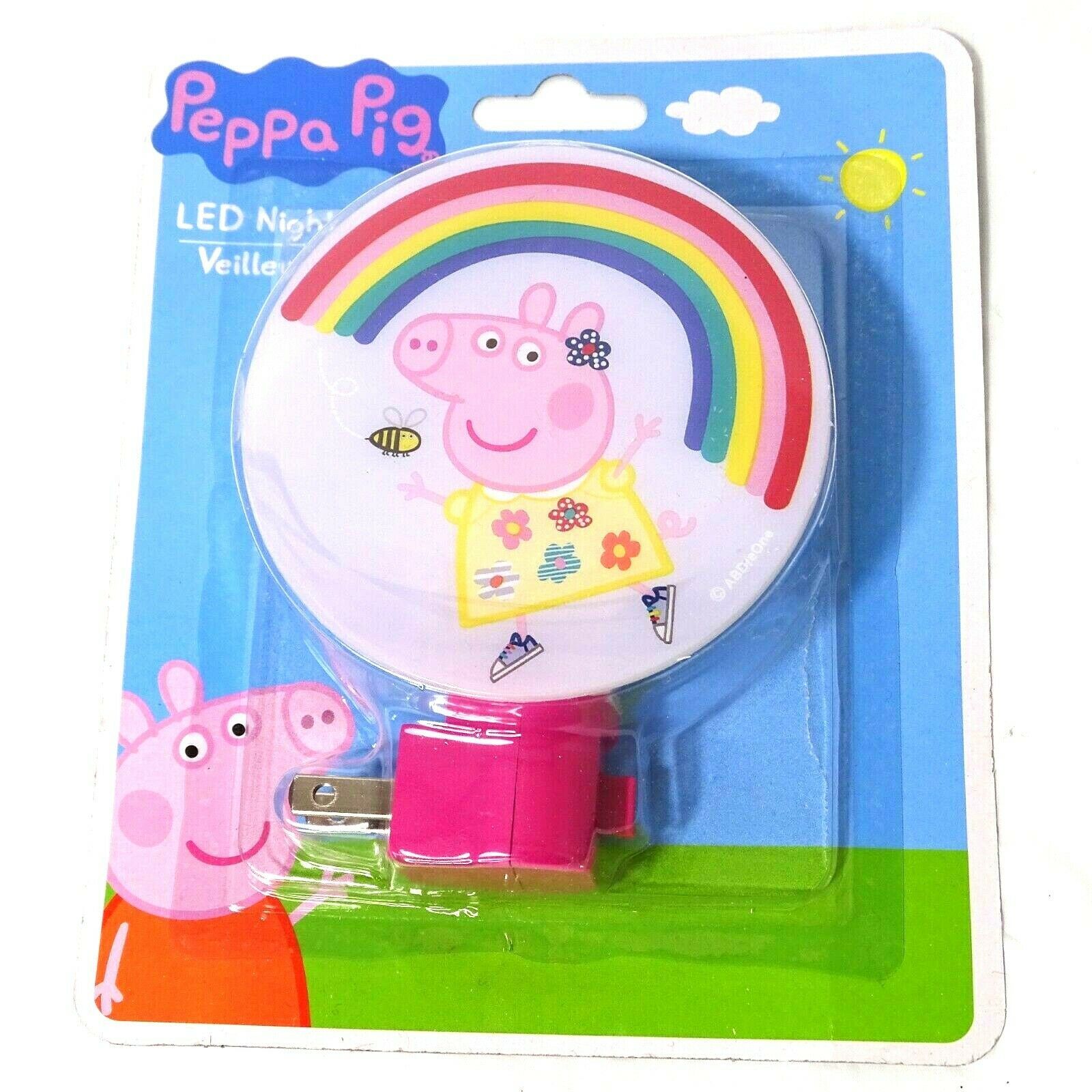 peppa pig soft night light