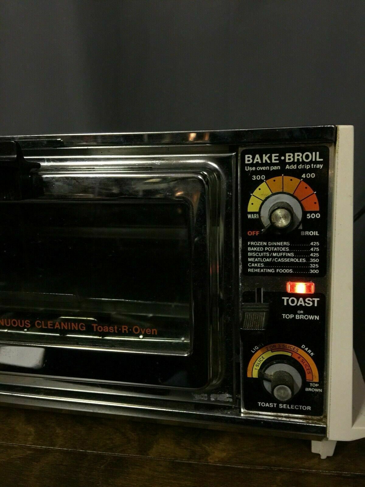 General Electric Toast R Over Vintage GE Broil Toaster Model A1T131B