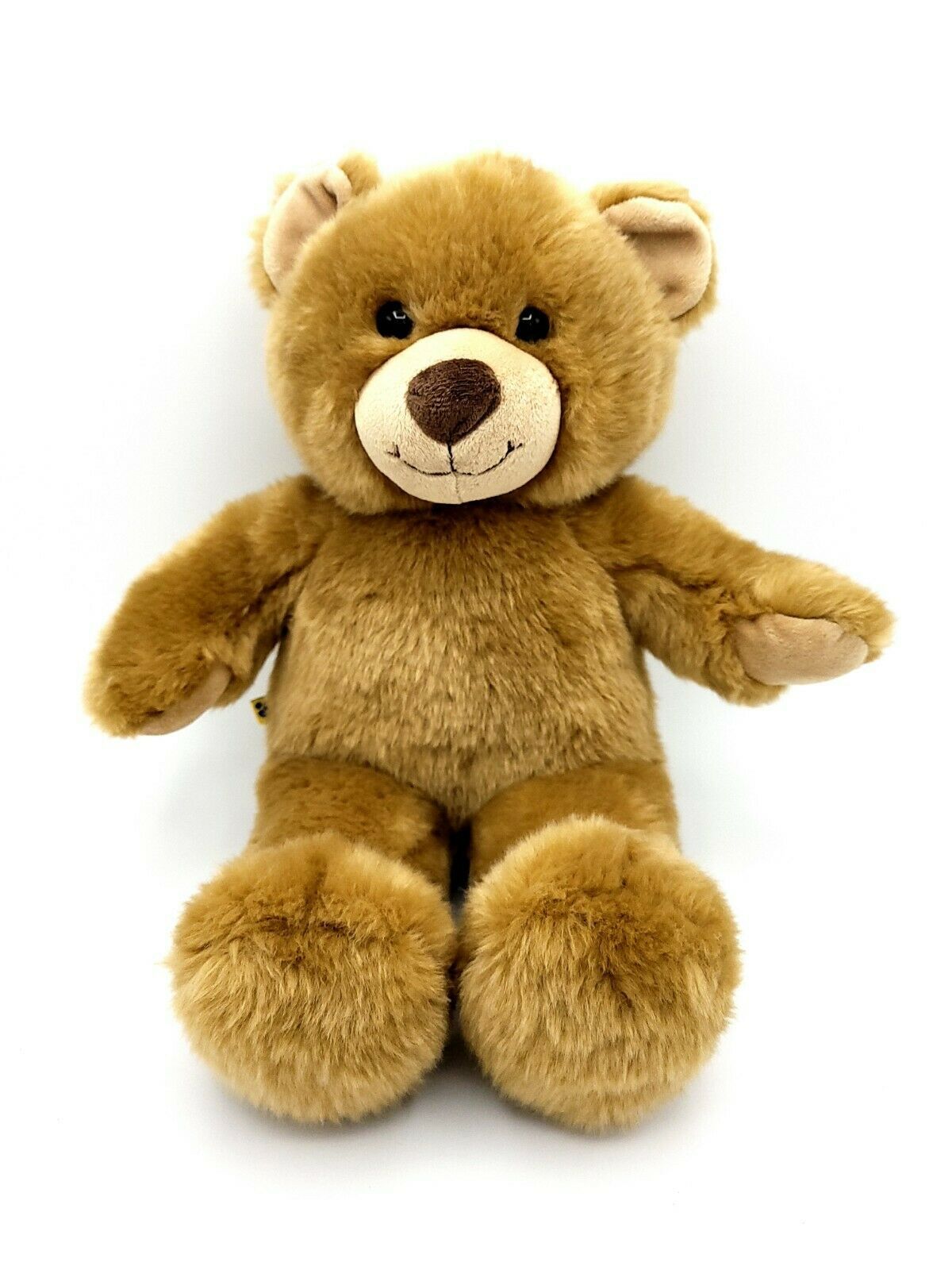 Build A Bear Workshop Brown Tan Stuffed Plush 15 Inch Teddy Bear Animal Toy BABW 