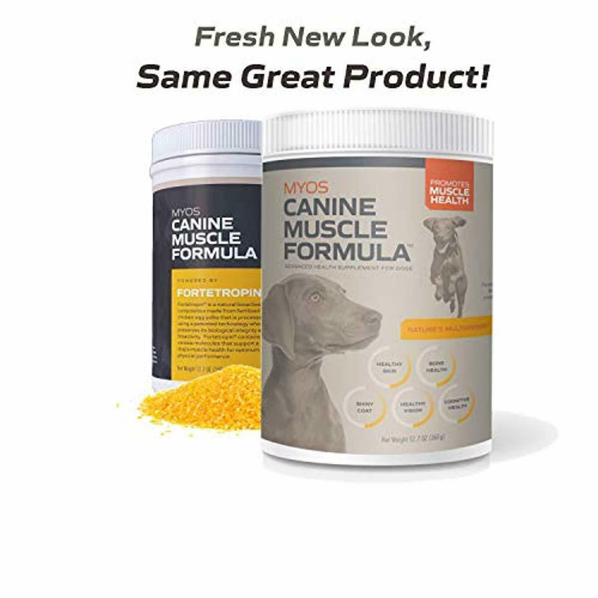 MYOS CANINE MUSCLE FORMULA Fertilized Egg Yolk Supplement for Dogs of