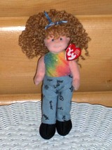 TY Paula Plappertasche Teenie Beanie Bopper Poseable Plush 8" Doll Ready for Fun - $7.77
