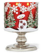 Bath /& Body Works Candle Holder Compatible and White Barn 3-Wick Candles 2021 Winter /& Christmas Select Your Favorite! - Royal Polar Bear Pedestal Candle NOT Included
