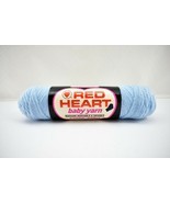Vintage Red Heart Orlon Acrylic Wintuk Baby Yarn - 1 Skein Baby Blue #862 - $7.55