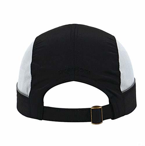 GADIEMKENSD Running Cap Nylon Baseball Caps Cool Breathable for Men ...