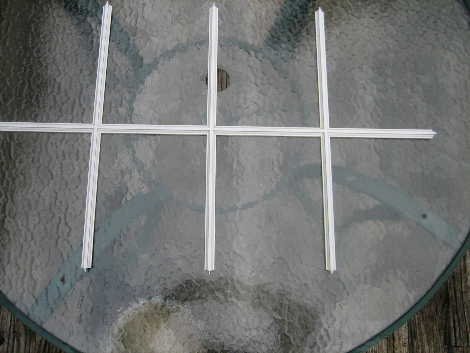 2 Andersen window plastic vinyl 3442 white Colonial Style Grille Grid