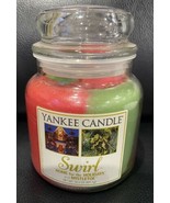 Yankee Candle HTF Home for the Holiday’s Mistletoe Swirl Candle 14.5 oz ... - $29.21