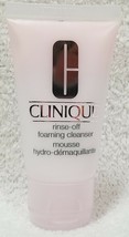 Clinique RINSE-OFF Foaming Cleanser Fragrance Free Travel Size 1 oz/30mL... - $7.92
