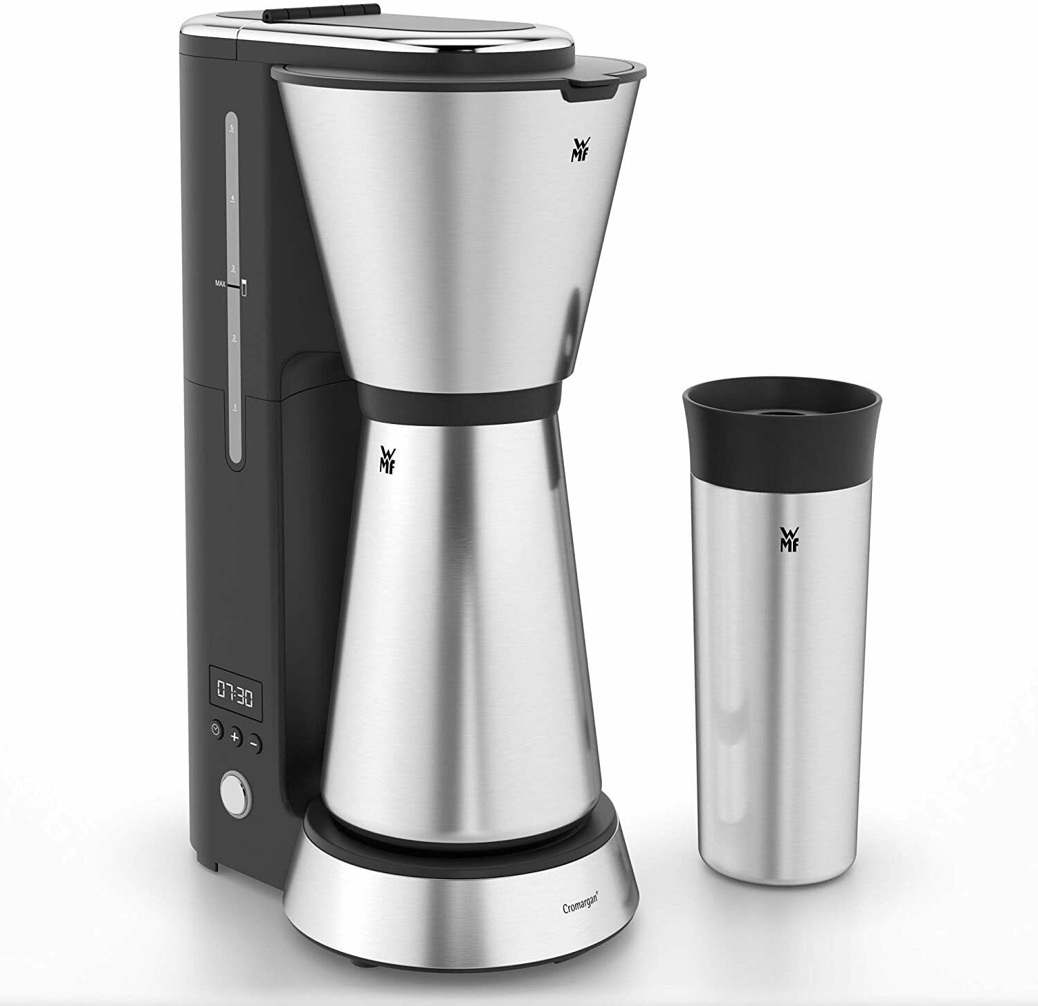 Wmf kitchenminis Aroma drip coffee maker with thermos 5 cups 760w removable f...