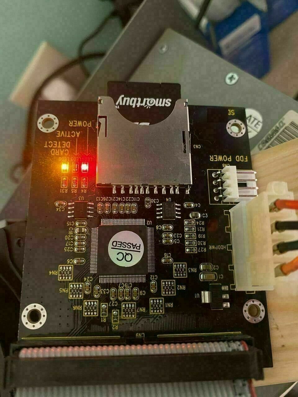 MorphOS preloaded 16gb SD card+IDE Adapter for Macintosh PPC