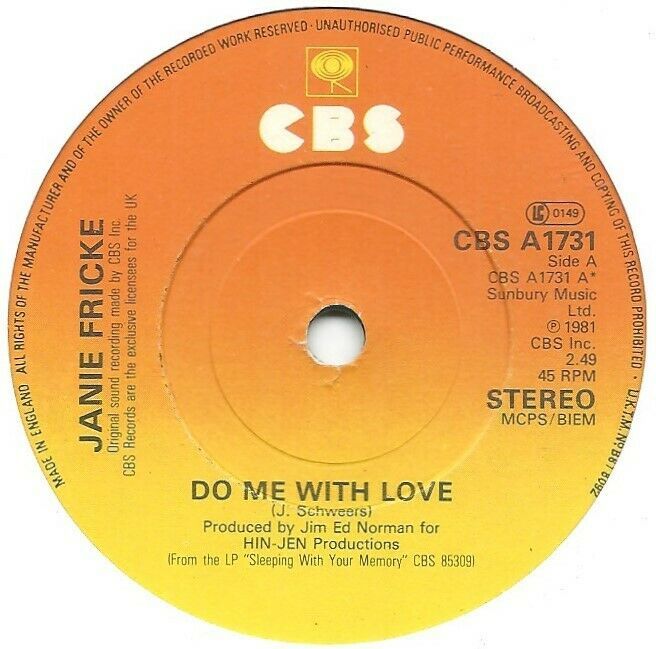 Janie Fricke ‎– Do Me With Love 7