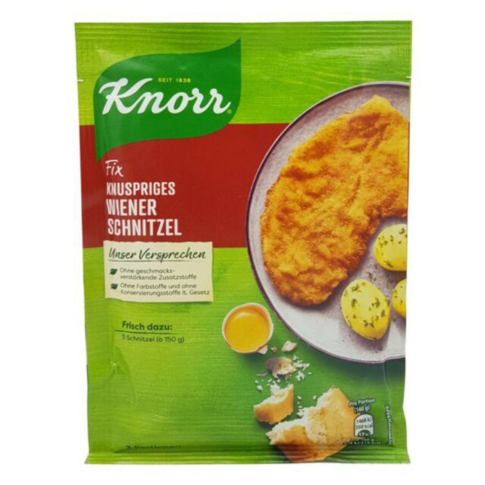 Knorr Fix Knuspriges Crisp Wiener Schnitzel Breadcrumbs And Stuffing