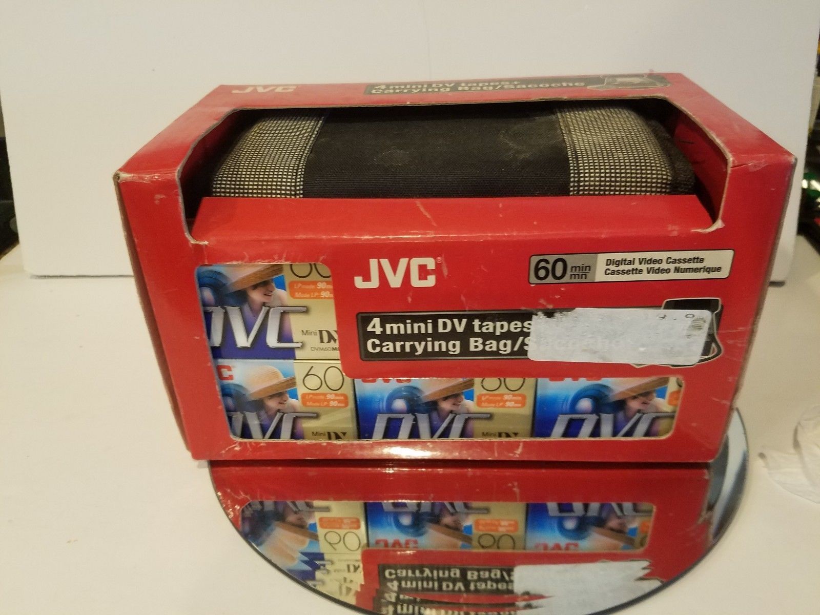 JVC Mini DV Camcorder ( 4 ) Cassette Tapes DVC EP 60 LP 90 Minutes M
