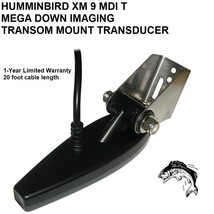 HUMMINBIRD XM 9 MDI T MEGA DOWN IMAGING TRANSOM MOUNT TRANSDUCER - $202.68