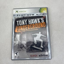 Xbox Video Game Tony Hawks Underground Platinum Hits Rated T No Manual U... - $6.76
