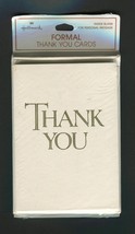 10 Vintage Greeting Cards - Identical Thank You - Hallmark unopened package - $2.00