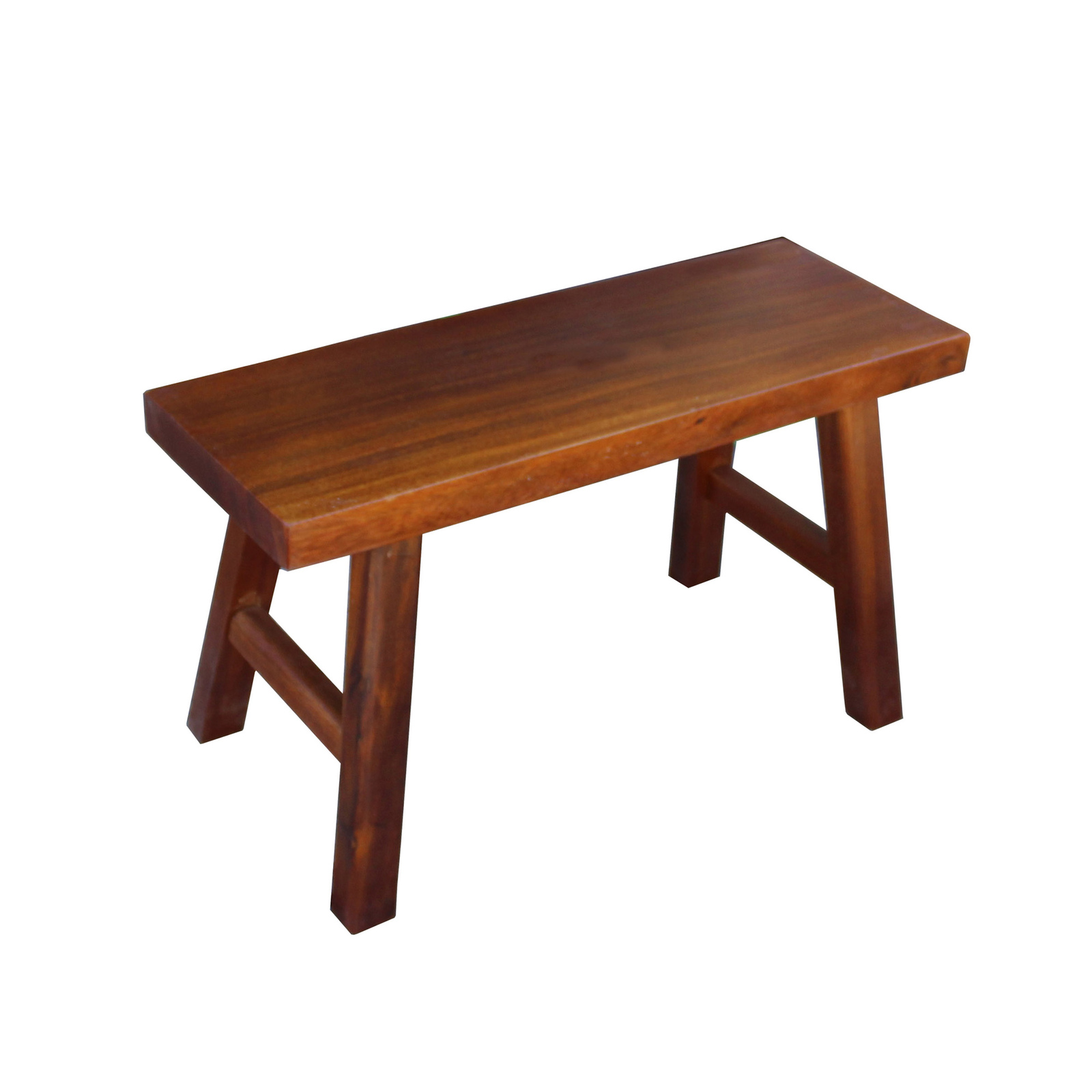 Oriental Zen Natural Okan Wood Solid Seat Plank Bench cs4190 Benches