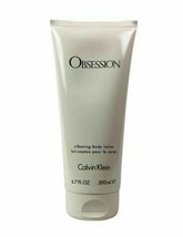 OBSESSION By CALVIN KLEIN SILKENING BODY LOTION 6.7 OZ HUGE SIZE UNBOX C... - $57.47