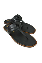 Tory Burch Womens Tumbled Leather Thong Welt Flat Sandals Flip Flops, 00... - $203.36