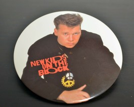 New Kids on The Block Donald Wahlberg Vintage Pinback Pin Button Large 6... - £8.55 GBP