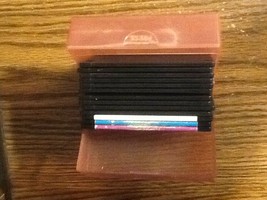 Thirteen (13) 1.44MB 3.5 Floppy Disks Imation Basf w/ Avery Storage Case - $14.03