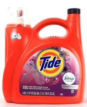 1 Count Tide 138 Oz Febreze Freshness Spring & Renewal 89 Loads Liquid Detergent