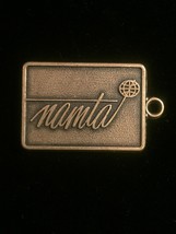 Vintage 70s NAMTA Brass Keychain Tag 