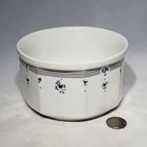 VTG Royal Doulton Calico Blue 5" Souffle Baking Dish Bowl England Discontinued - $19.95
