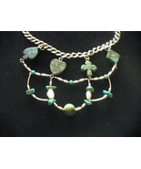 Shanrocks &quot;Collar&quot; Necklace with Turquoise  - $40.00