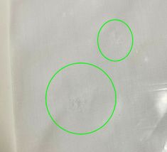 Men's Long Sleeve Ivory Poly Cotton Button Up Dress Shirt w/ Defect XL image 3