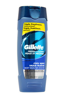 Fresh + Clean Cool Wave Body Wash by Gillette for Men - 16 oz Body Wash - $44.99